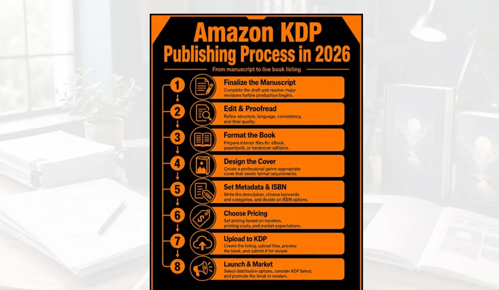 Amazon KDP publishing guide for authors in 2026